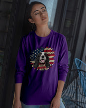 Load image into Gallery viewer, English Cocker Spaniel US Sunflower Gift For Dog Lovers Unisex Long Sleeve