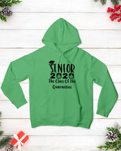 Load image into Gallery viewer, Senior 2020 The Class Of The Quarantine Unique Custom Design Hoodie