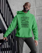 Load image into Gallery viewer, I'm A Spolied Husband But Not Yours - Awesome Wife Was Born In February Hoodie