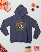 Load image into Gallery viewer, Merry Catmas Cute Funny Gifts Hoodie