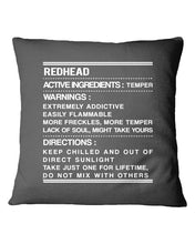 Load image into Gallery viewer, Sorry This Guy Is Already Taken By A Smart And Sexy Redhead Gift For Men Pillow Cover