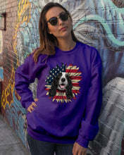 Load image into Gallery viewer, English Cocker Spaniel US Sunflower Gift For Dog Lovers Sweatshirt