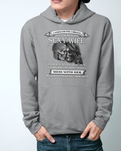 Load image into Gallery viewer, Shes Stubborn Messy And A Brat At Times Black Gift For Husband Hoodie