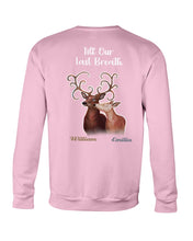 Load image into Gallery viewer, Custom Name Deers Gift For Boyfriend Till Our Last Breath Sweatshirt