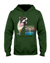 Load image into Gallery viewer, Easilly Distracted By Boxers Gift For Dog Lovers Hoodie