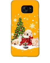 Load image into Gallery viewer, Funny Golden Retrievers Sleep In Red Boots Gift For Dog Lovers Phone case