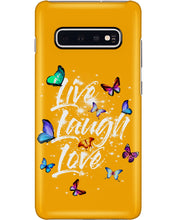 Load image into Gallery viewer, Butterfly Live Laugh Love Gift For Lover Phone case