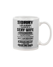 Load image into Gallery viewer, Gift For Husband Taken By A November Sexy Wife Who Happens To Cuss A Lot Mug