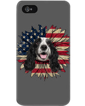 Load image into Gallery viewer, English Cocker Spaniel US Sunflower Gift For Dog Lovers Phone case