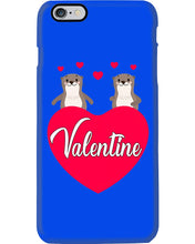 Load image into Gallery viewer, Couple Otter Valentine's Day Gift For Otter Lovers Phone case