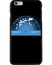 Load image into Gallery viewer, Pinpoint The Location In The Space Blue Phone case