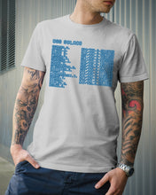 Load image into Gallery viewer, Pinpoint The Location In The Space Blue Guys Tee