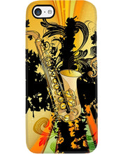 Load image into Gallery viewer, Unique Saxophone Paisley Design Vintage Design Gift For Women Phone case