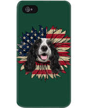 Load image into Gallery viewer, English Cocker Spaniel US Sunflower Gift For Dog Lovers Phone case