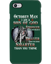 Load image into Gallery viewer, October Man Son Of God Birthday Meaningful Gift For Men Phone case