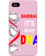 Load image into Gallery viewer, Baseball Be My DNA Gift For Sport Lovers Phone case