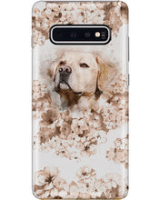 Load image into Gallery viewer, Labrador Retriever Gift For Dog Lovers Vintage Flower Phone case