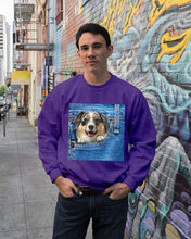 Load image into Gallery viewer, Australian Shepherd In Denim Pocket Gift For Dog Lovers Sweatshirt