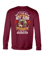 Load image into Gallery viewer, God Sent Me My Son And My Daughter Custom Design Sweatshirt