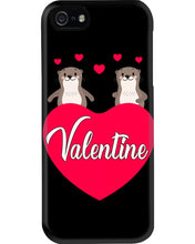 Load image into Gallery viewer, Couple Otter Valentine's Day Gift For Otter Lovers Phone case