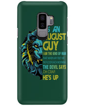 Load image into Gallery viewer, As An August I Am The Kind Of Man Lion Birthday Gift Phone case