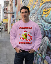 Load image into Gallery viewer, Tennis Players Magical Christmas Snowman Gift For Women Sweatshirt