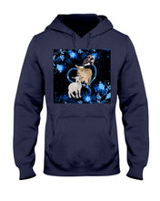 Load image into Gallery viewer, Lovely Phone Case Twinkling Blue Heart Gift For Goat Lovers Hoodie