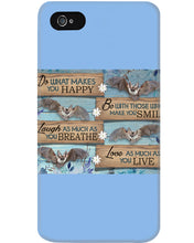Load image into Gallery viewer, Do What Makes You Happy With Bats Gift For Girls Phone case