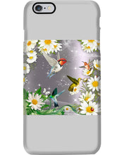 Load image into Gallery viewer, Hummingbird With English Daisy Gift For Birds Lovers Phone case