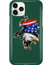 Load image into Gallery viewer, Eagle Giant Scratch USA Flag Gift For Women Phone case
