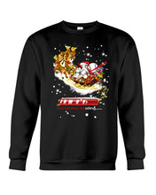 Load image into Gallery viewer, Baseball Xmas Sleigh Loading Gift For Baseball Lovers Sweatshirt