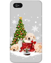 Load image into Gallery viewer, Funny Golden Retrievers Sleep In Red Boots Gift For Dog Lovers Phone case