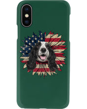 Load image into Gallery viewer, English Cocker Spaniel US Sunflower Gift For Dog Lovers Phone case