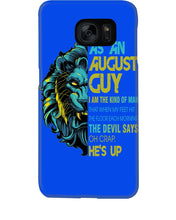 Load image into Gallery viewer, As An August I Am The Kind Of Man Lion Birthday Gift Phone case