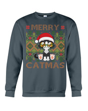 Load image into Gallery viewer, Merry Catmas Cute Funny Gifts Sweatshirt