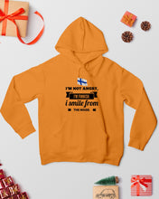 Load image into Gallery viewer, I'm Not Angry I'm Finnish I Smile From The Inside Trending Hoodie