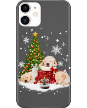 Load image into Gallery viewer, Funny Golden Retrievers Sleep In Red Boots Gift For Dog Lovers Phone case