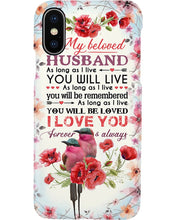 Load image into Gallery viewer, Birthday Gift For Husband Lovely Phone Case I Love You Always Phone case