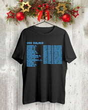 Load image into Gallery viewer, Pinpoint The Location In The Space Blue Guys Tee