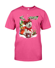 Load image into Gallery viewer, Cute Westie Christmas Night Gift For Dog Lovers Guys Tee