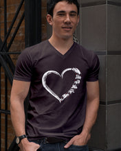 Load image into Gallery viewer, Custom Phone Case I Love My Trucker Best Gift For Trucker Guys V-Neck