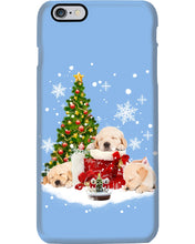 Load image into Gallery viewer, Funny Golden Retrievers Sleep In Red Boots Gift For Dog Lovers Phone case