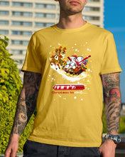 Load image into Gallery viewer, Baseball Xmas Sleigh Loading Gift For Baseball Lovers Guys Tee