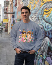 Load image into Gallery viewer, Pekingese With Peonies Gift For Dog Lovers Sweatshirt