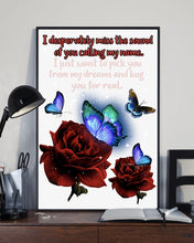 Load image into Gallery viewer, Butterfly Calling My Name Gift For Lover Vertical Poster