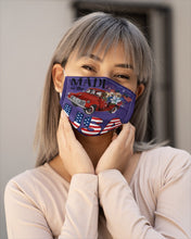 Load image into Gallery viewer, Horse Made In The America Red Car Gift For Horse Lovers Cloth Face Mask