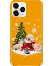 Load image into Gallery viewer, Funny Golden Retrievers Sleep In Red Boots Gift For Dog Lovers Phone case