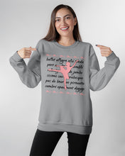 Load image into Gallery viewer, Ballet Words Pink Pattern Gift For Ballet Dancer Sweatshirt