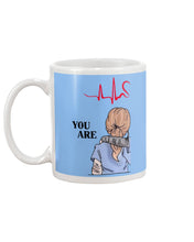 Load image into Gallery viewer, You Are Sister Heartbeat Gift For Sister Mug