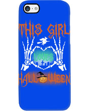 Load image into Gallery viewer, This Girl Loves Halloween Gift For Girls Phone case
